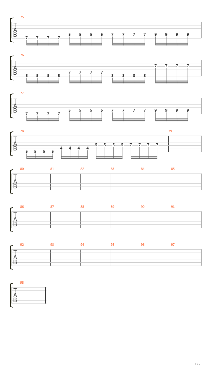 Balaclava吉他谱