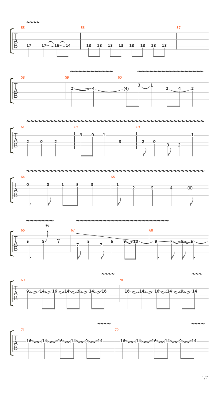 Catapult吉他谱