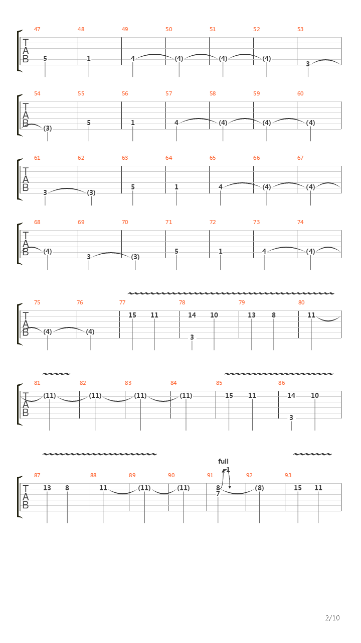 Matador吉他谱