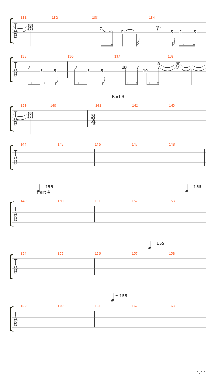 Matador吉他谱