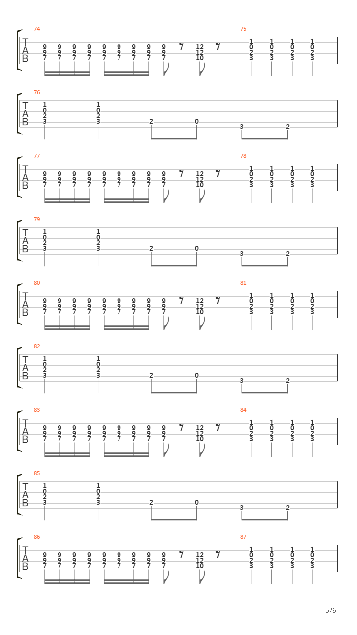 My Propeller吉他谱