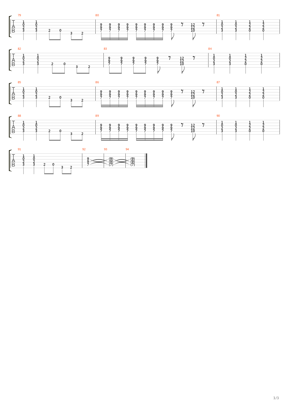 My Propeller吉他谱