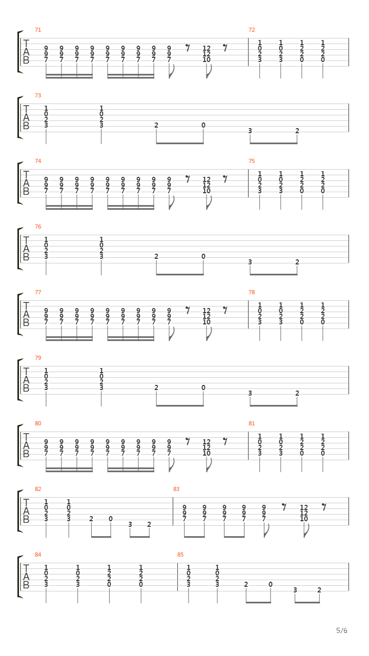 My Propeller吉他谱