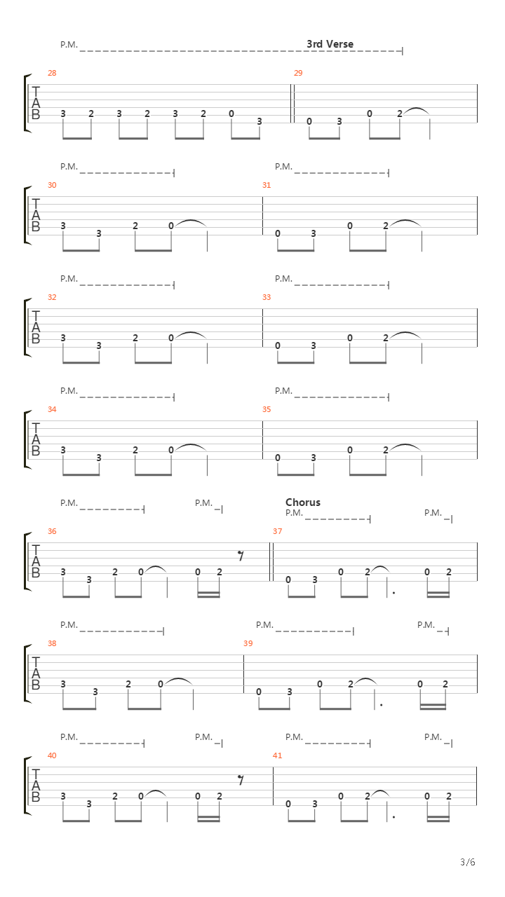 One For The Road吉他谱