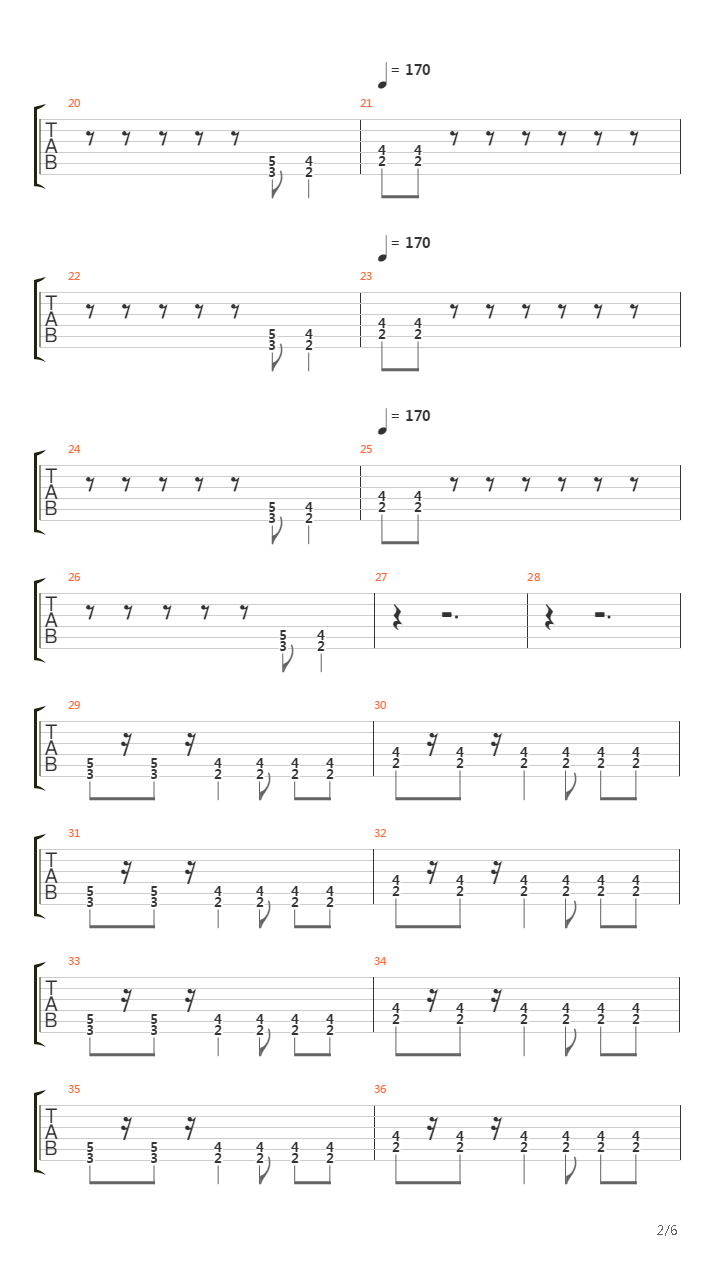 When The Sun Goes Down吉他谱