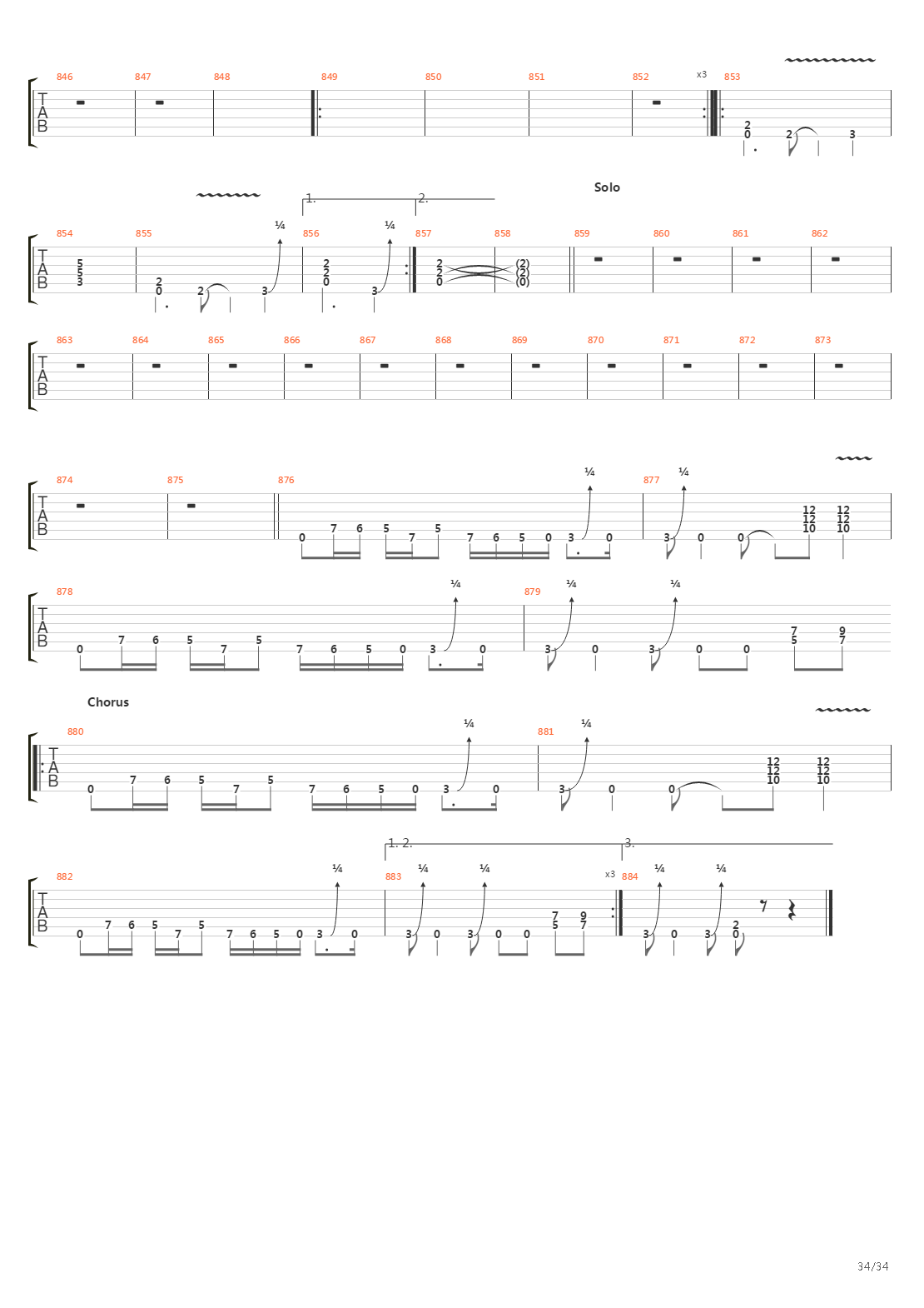 13吉他谱