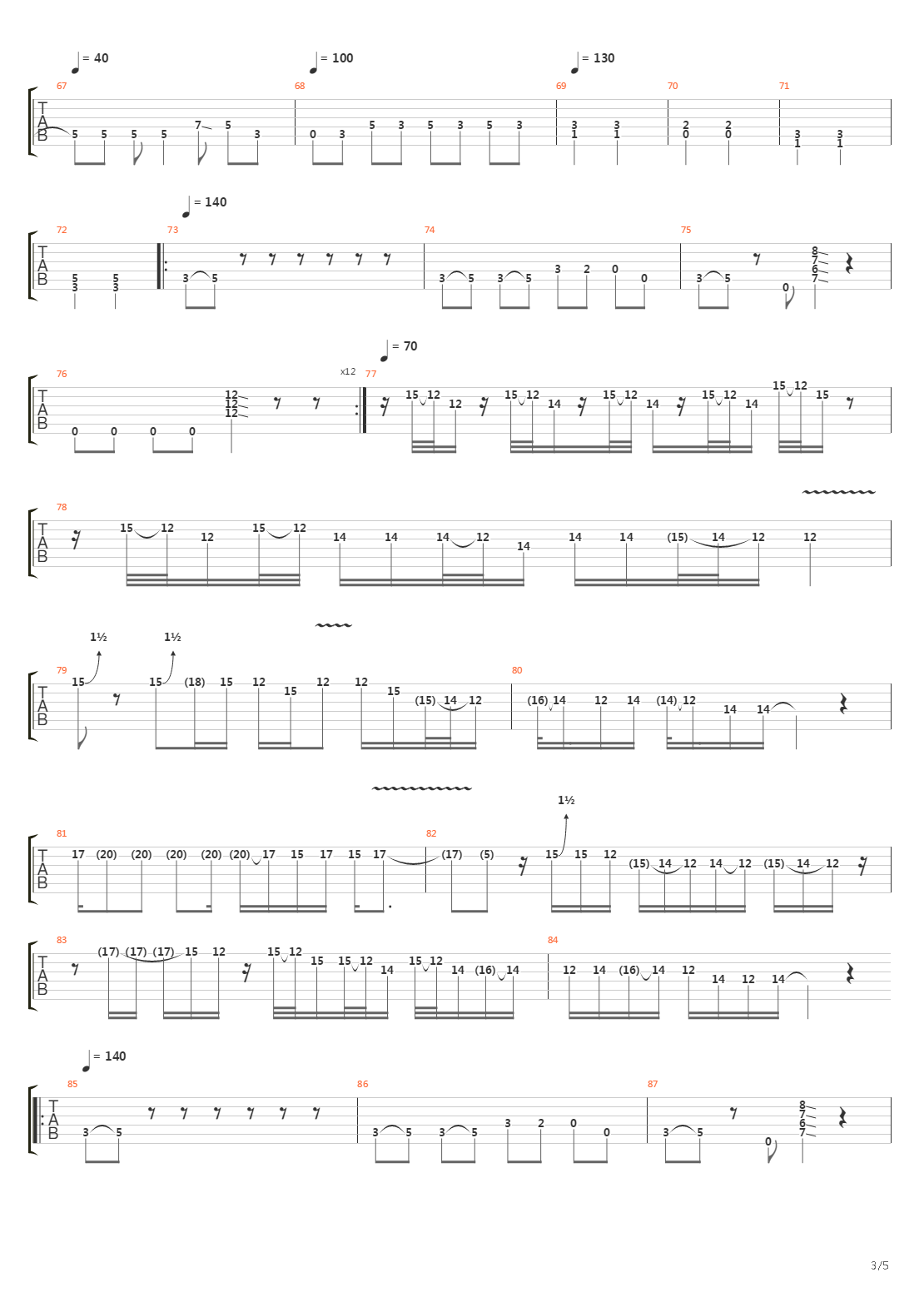 A National Acrobat吉他谱