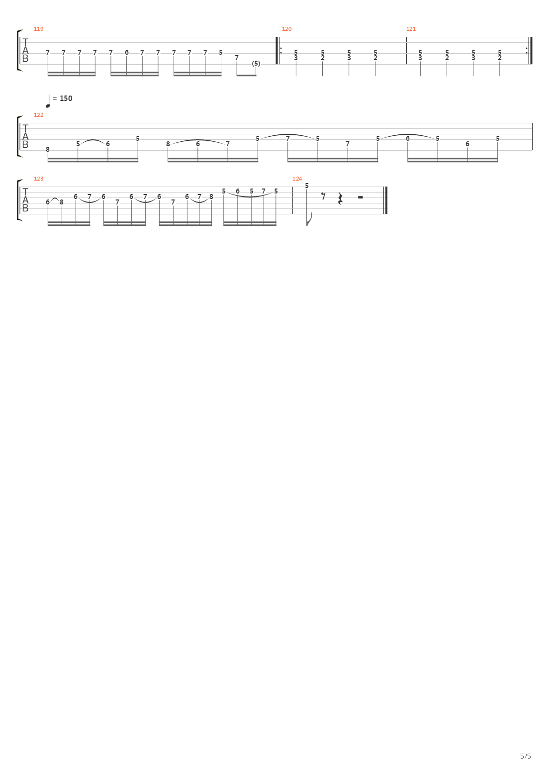 A National Acrobat吉他谱