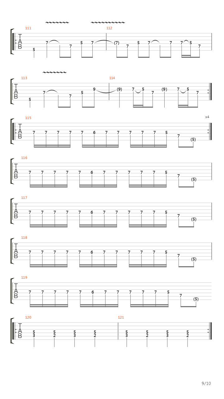 A National Acrobat吉他谱