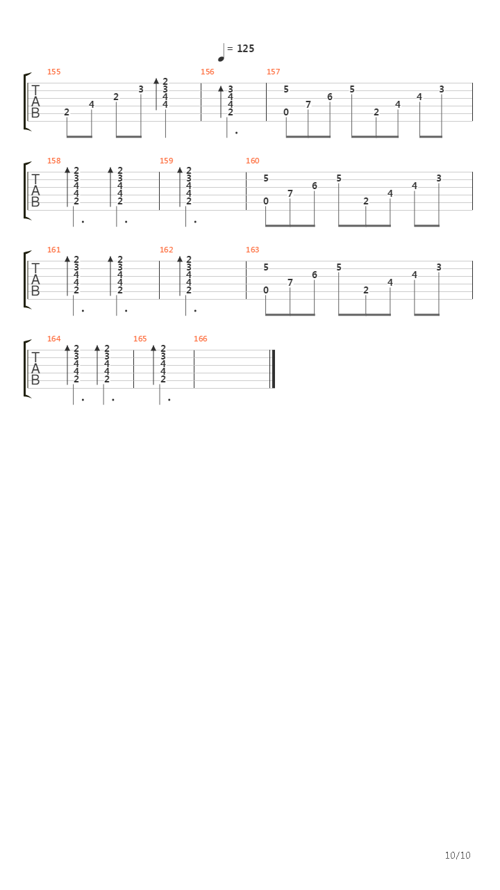 Changes吉他谱