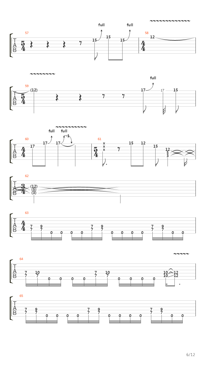 I吉他谱