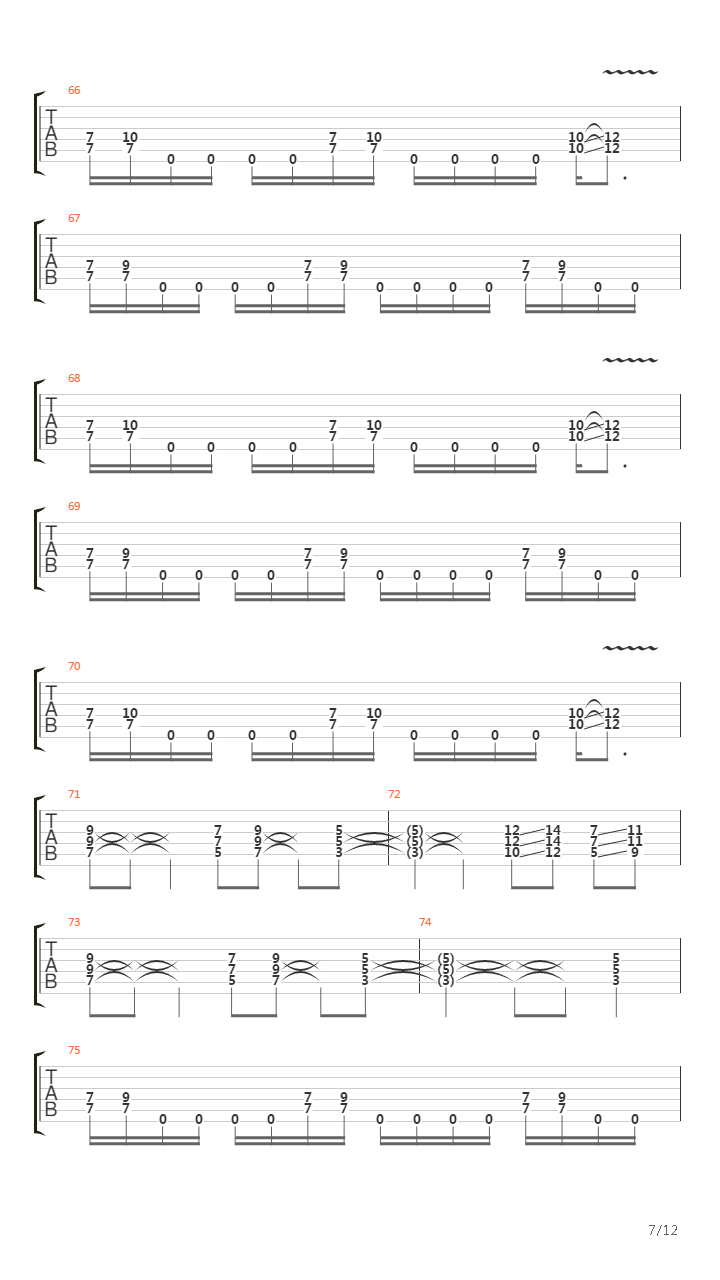 I吉他谱