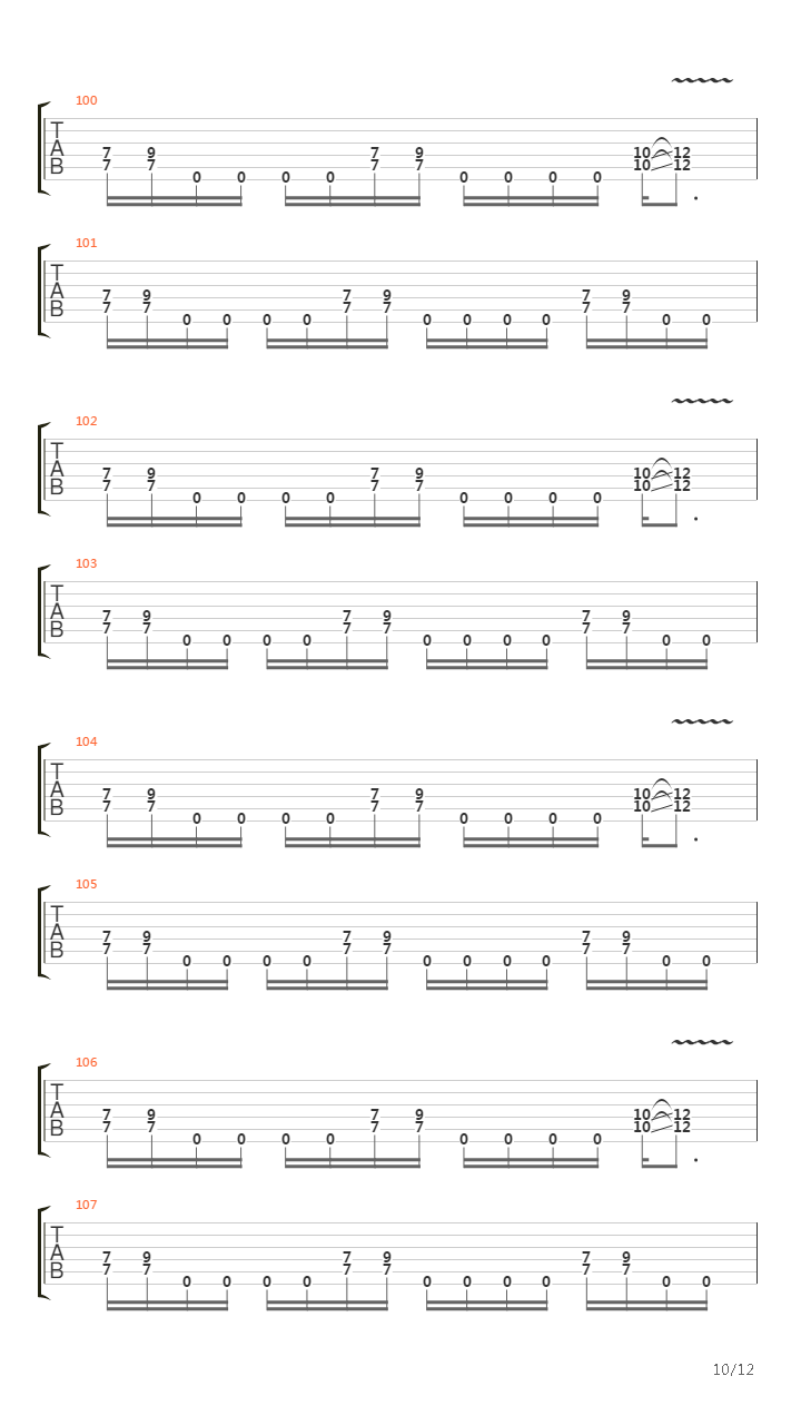 I吉他谱