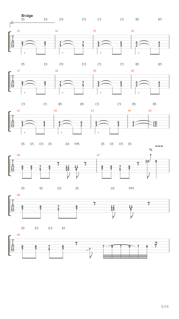 Nib吉他谱