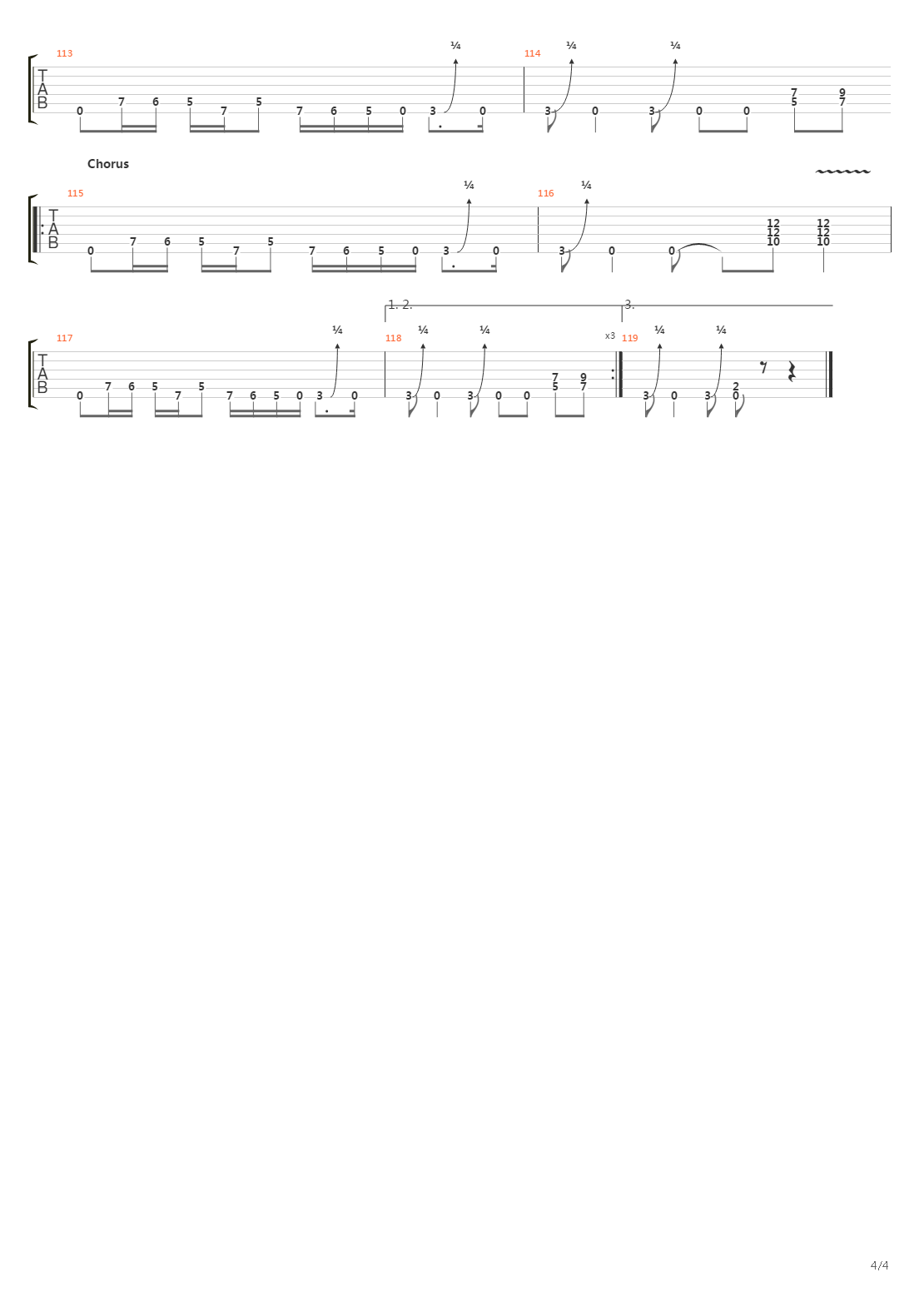 Pariah吉他谱