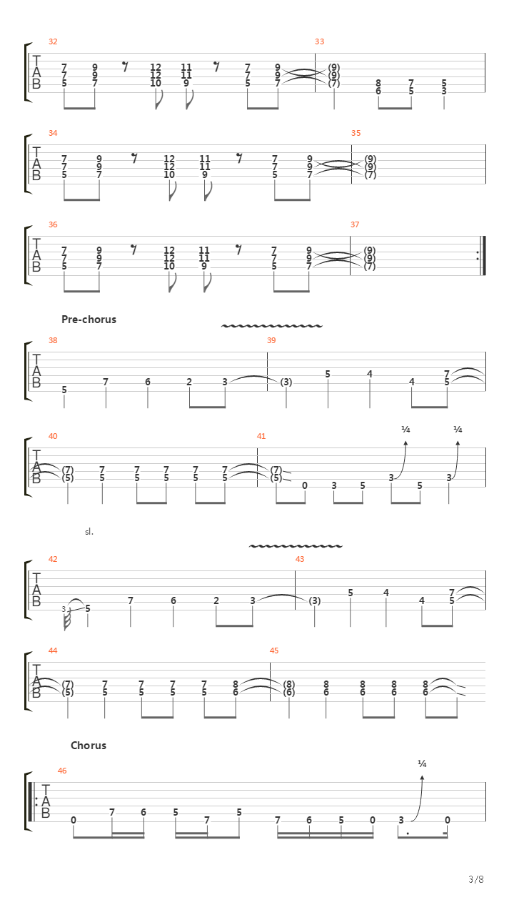 Pariah吉他谱