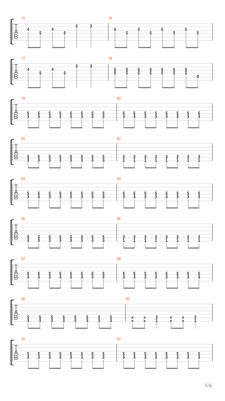 All The Small Things吉他谱