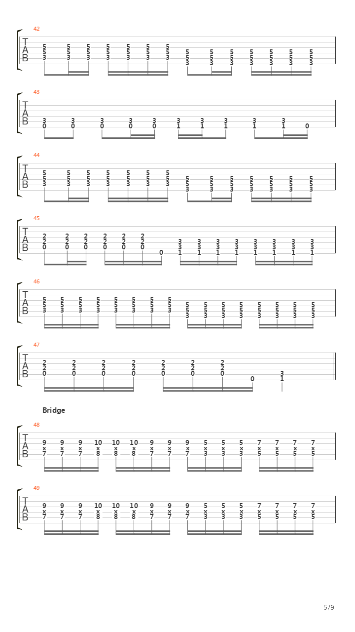 Anthem Part Two吉他谱