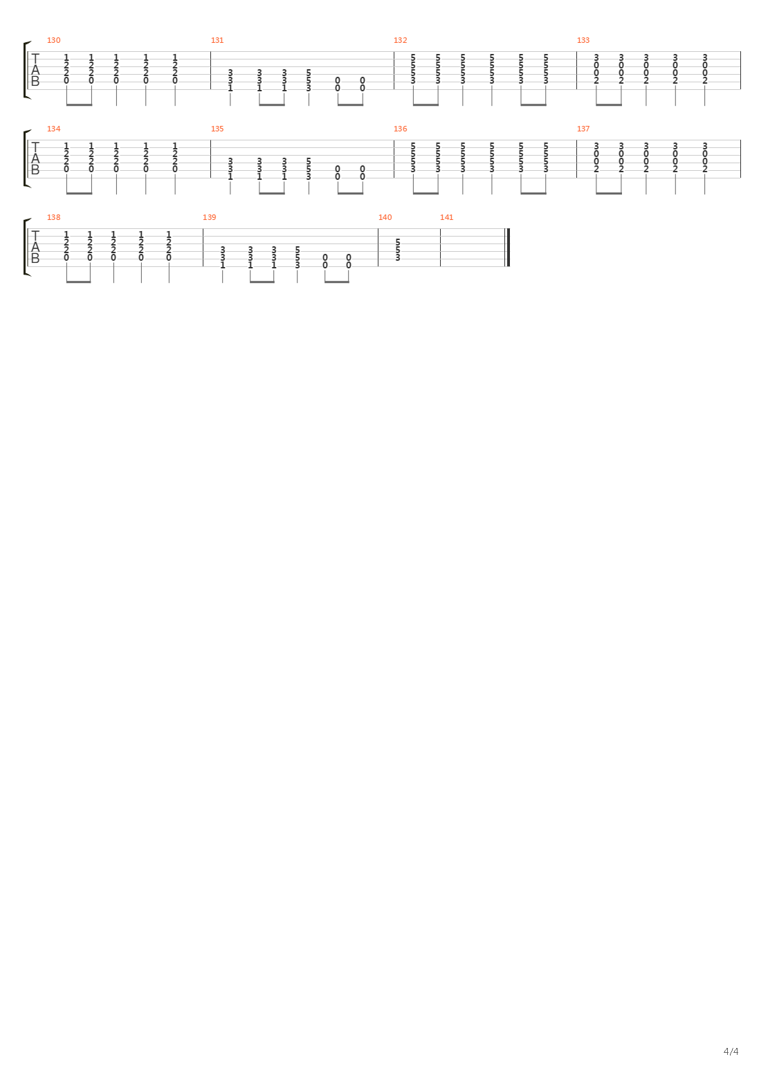 First Date吉他谱