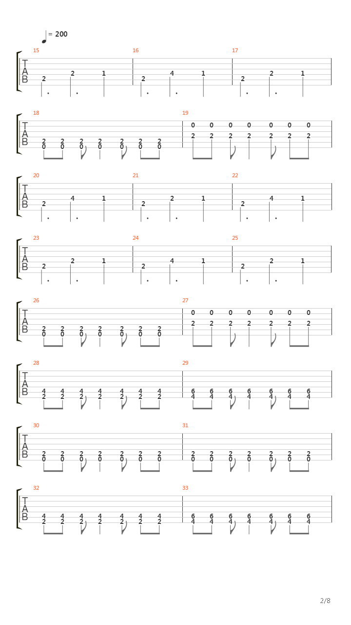 Lemmings吉他谱