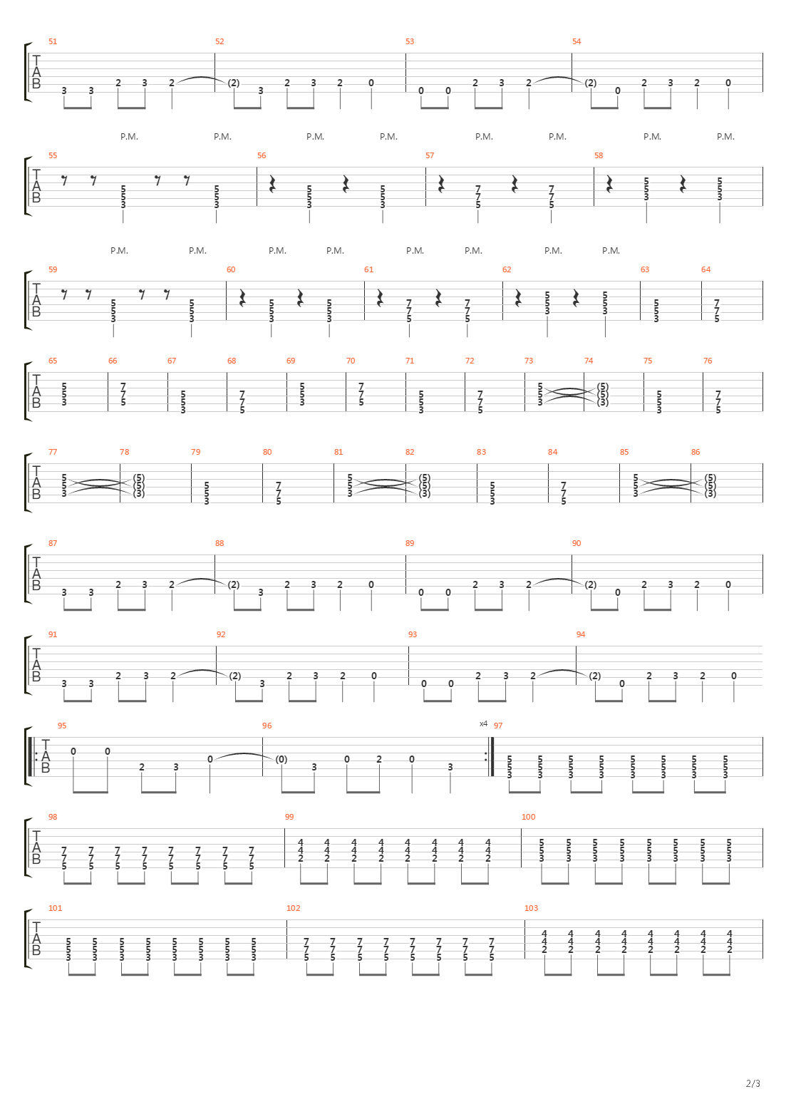 Man Overboard吉他谱