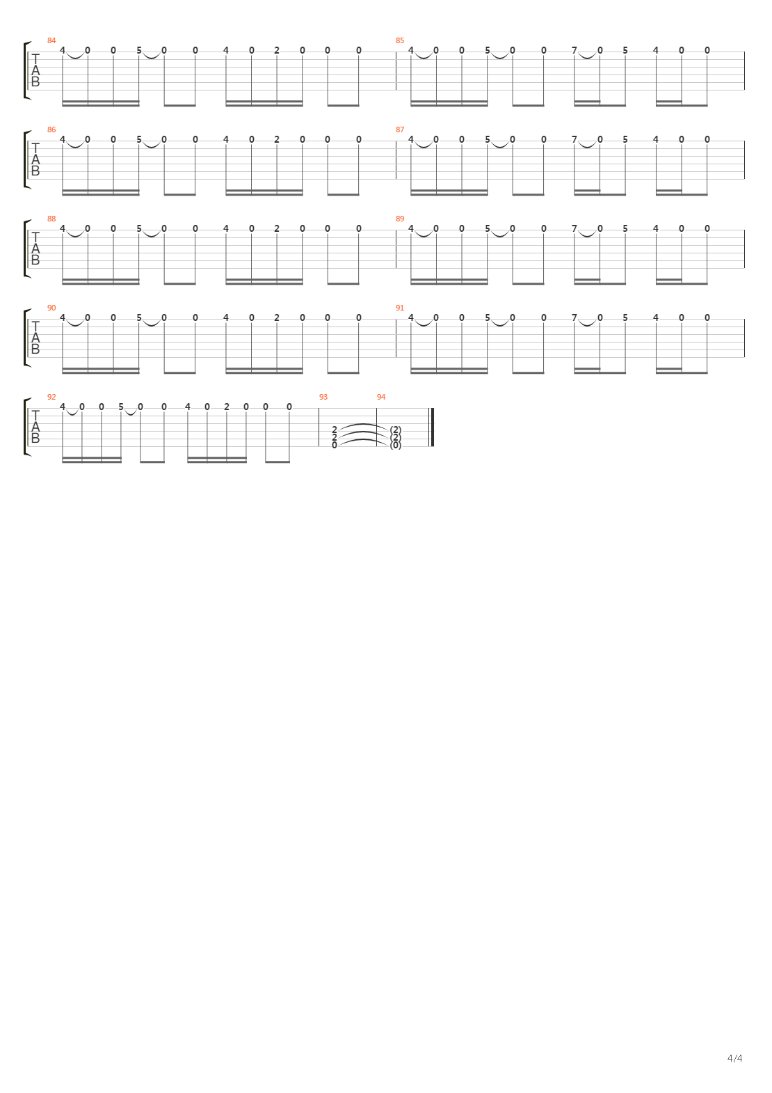 Mms吉他谱