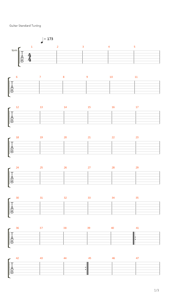 Stockholm Syndrom吉他谱