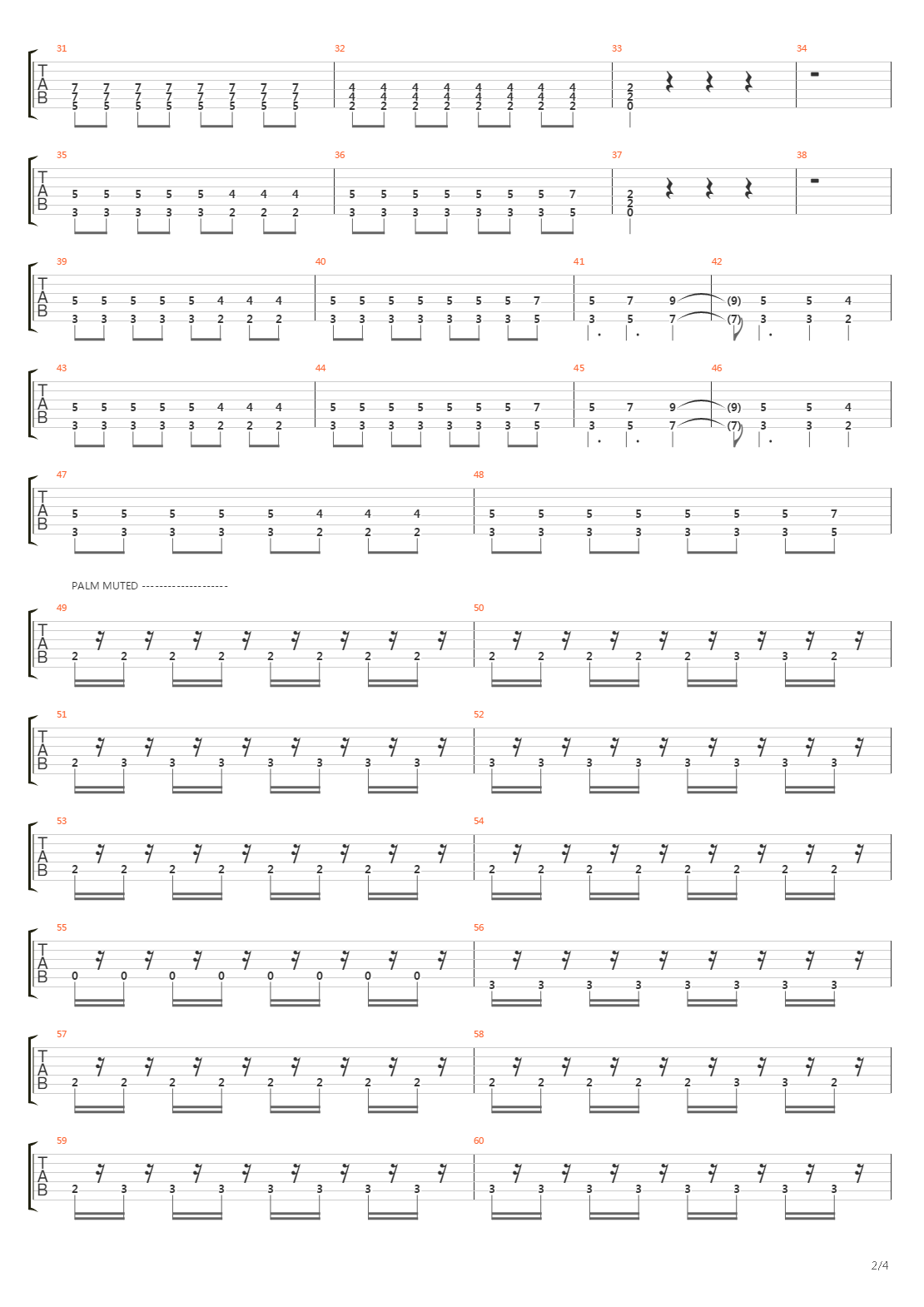 Stockholm Syndrome吉他谱