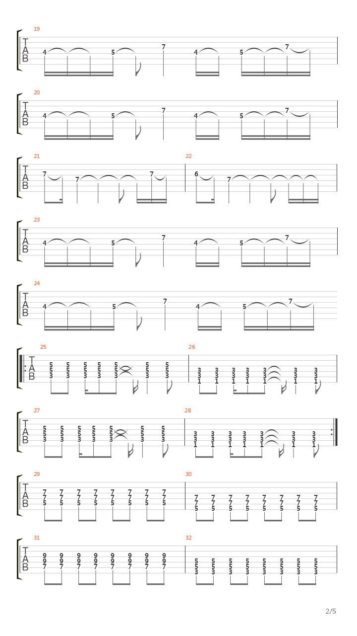 Strings吉他谱