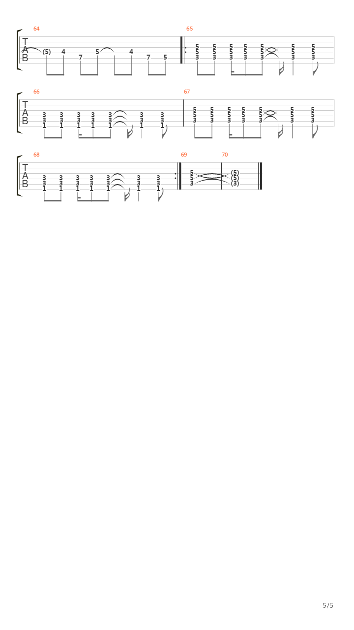 Strings吉他谱