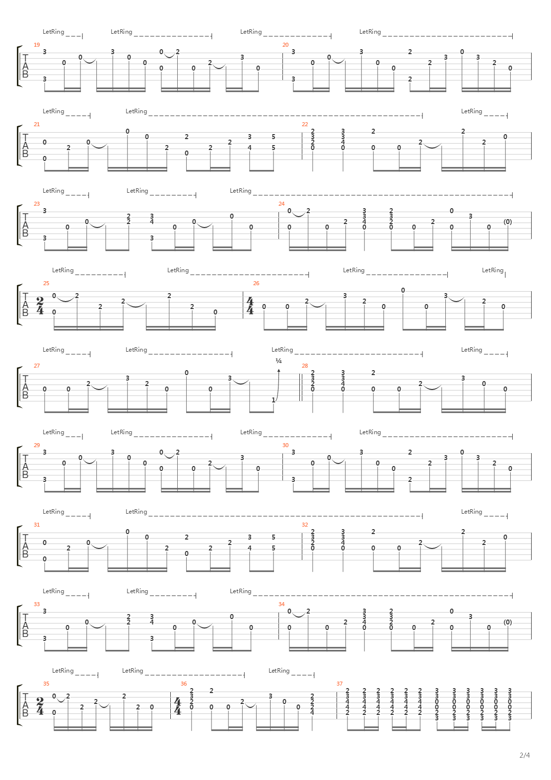 The River吉他谱