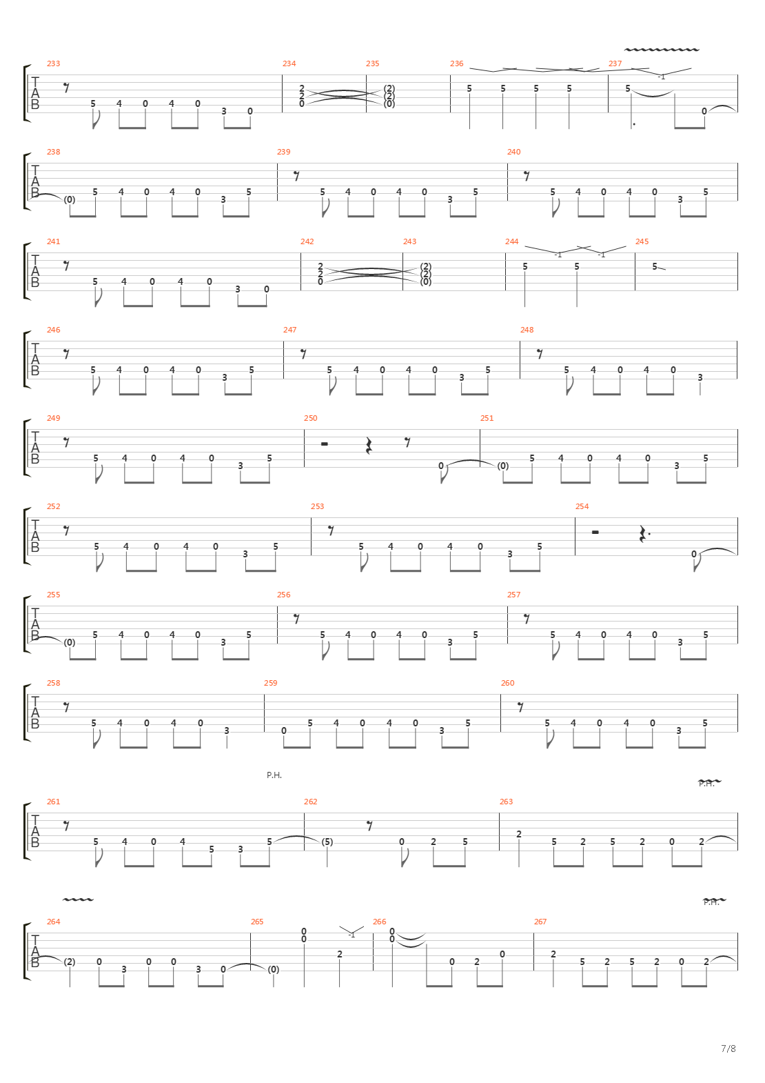 Homebound Train吉他谱