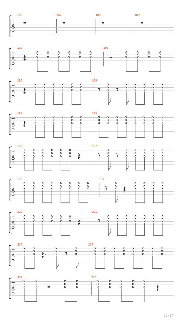 Homebound Train吉他谱