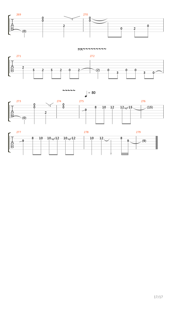 Homebound Train吉他谱