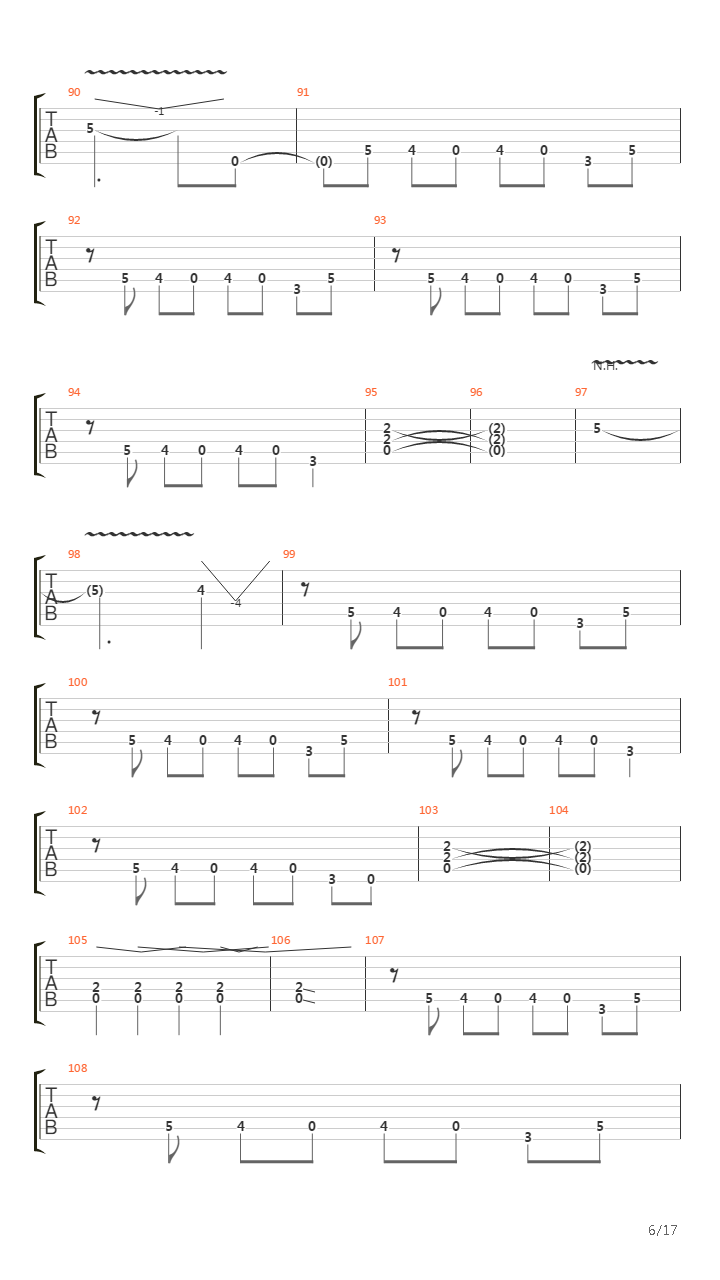 Homebound Train吉他谱