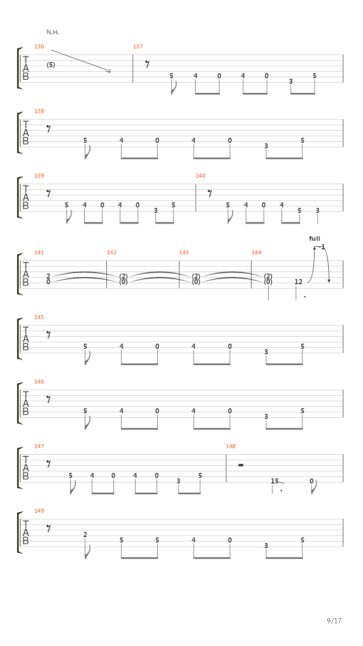 Homebound Train吉他谱