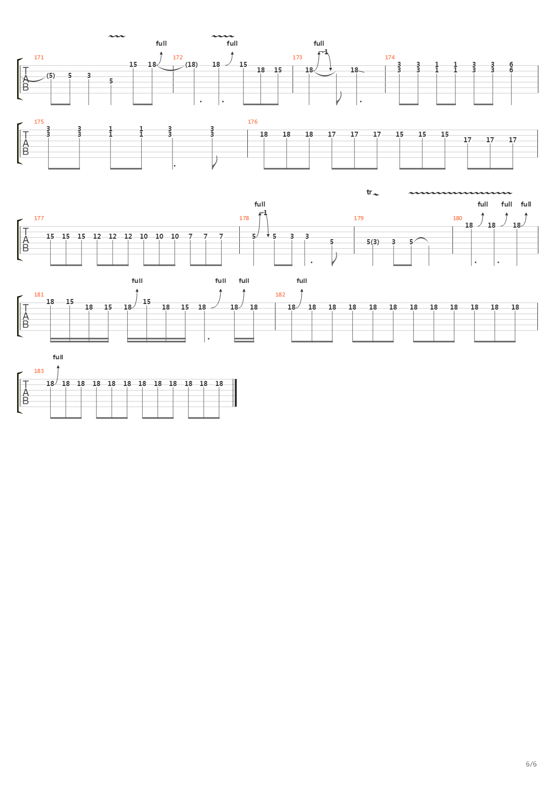 Tokyo Road吉他谱