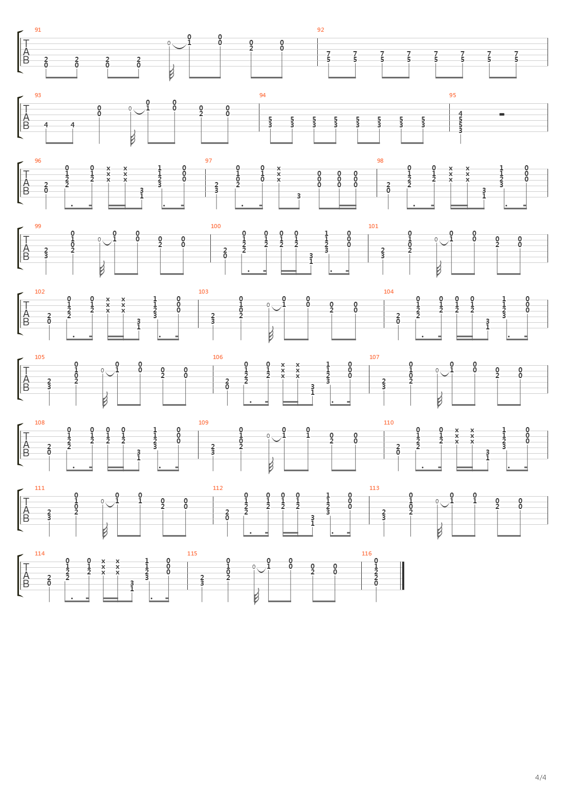 Two Story Town吉他谱