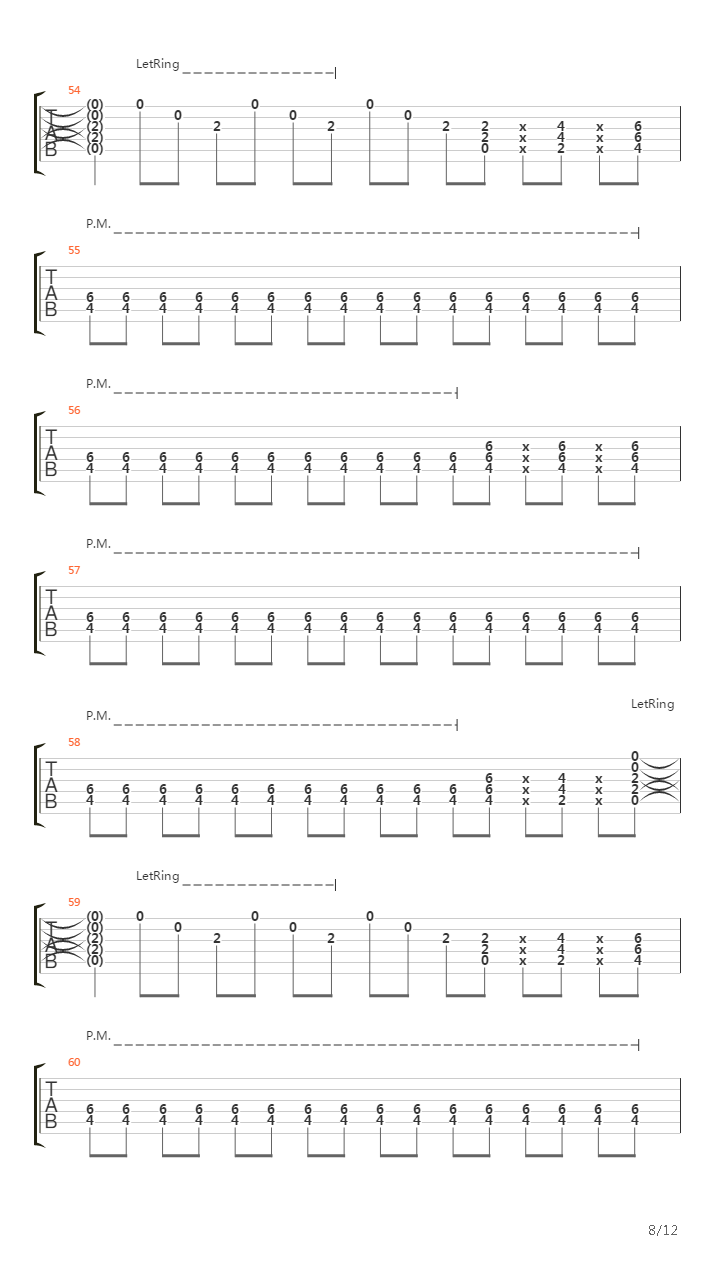 Road To Nowhere吉他谱