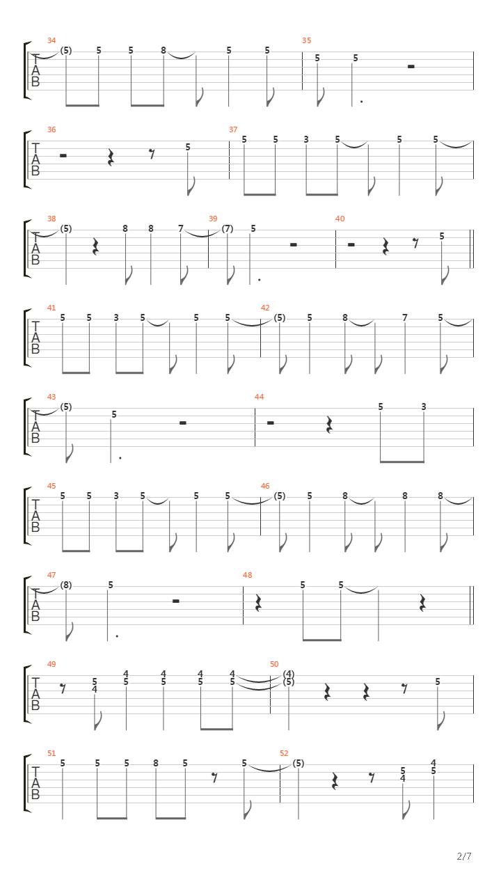 Another Hit And Run吉他谱