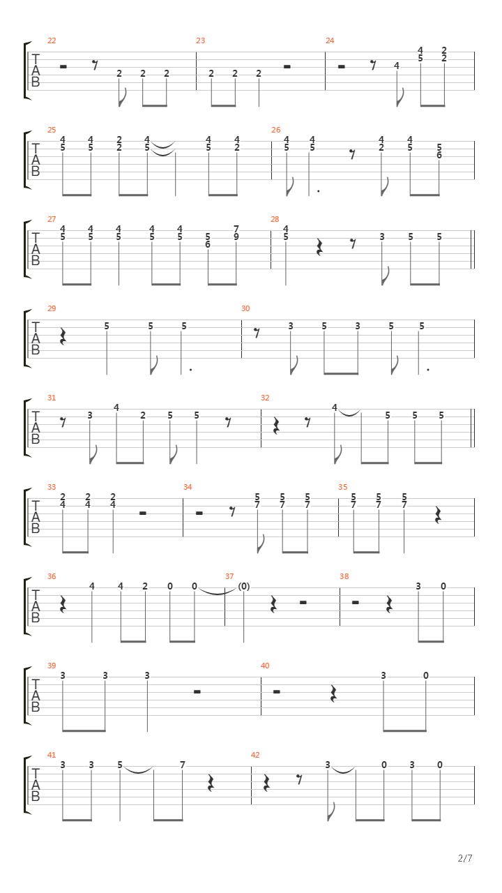 Armageddon It吉他谱