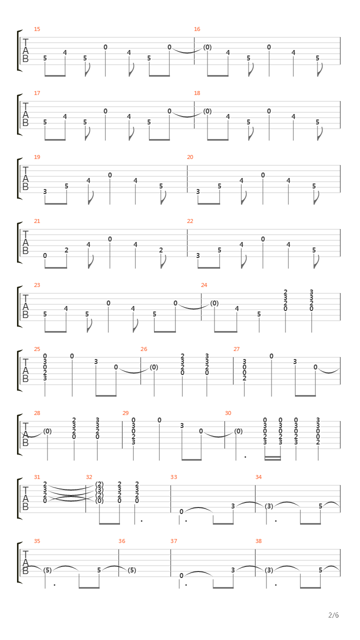 Hysteria吉他谱