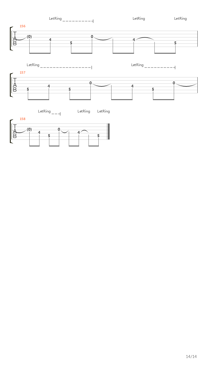 Hysteria吉他谱