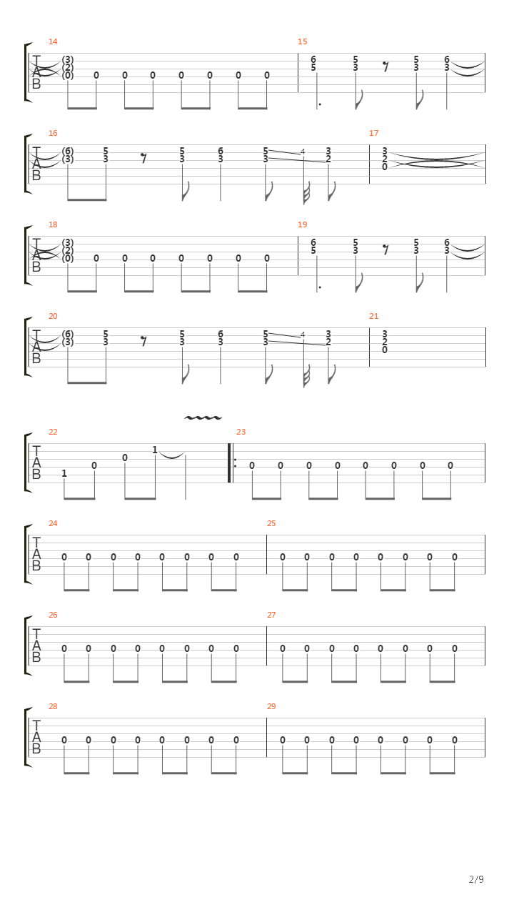 Ring Of Fire吉他谱