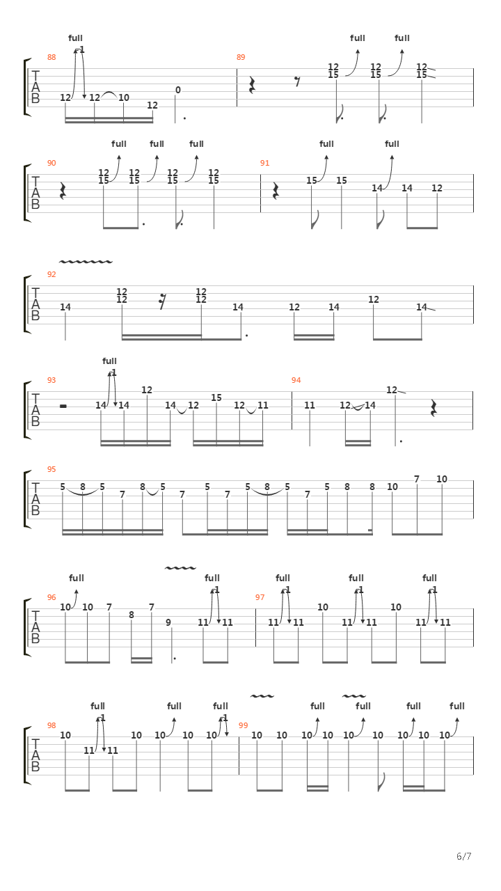 Too Late For Love吉他谱