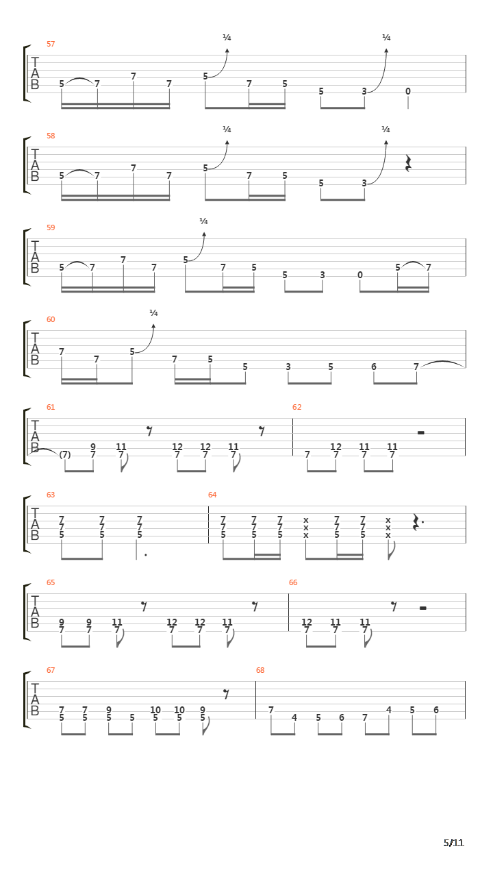 Life In The Fast Lane吉他谱