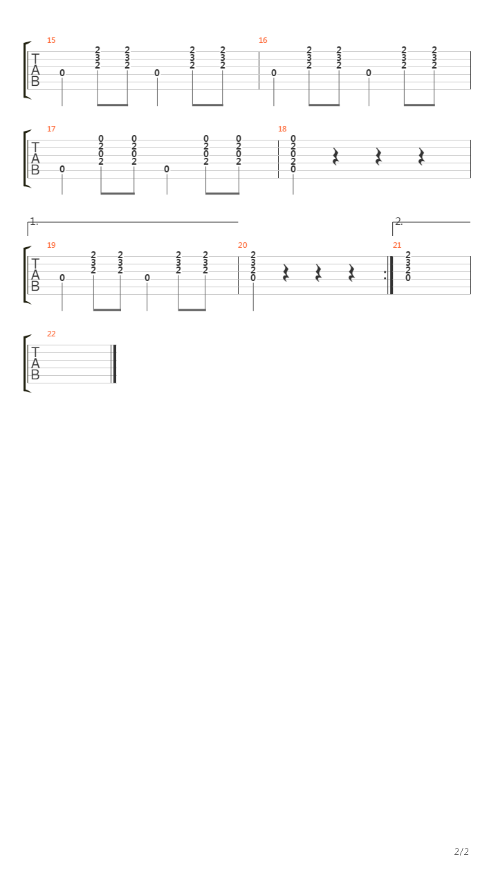 Hakuna Matata吉他谱