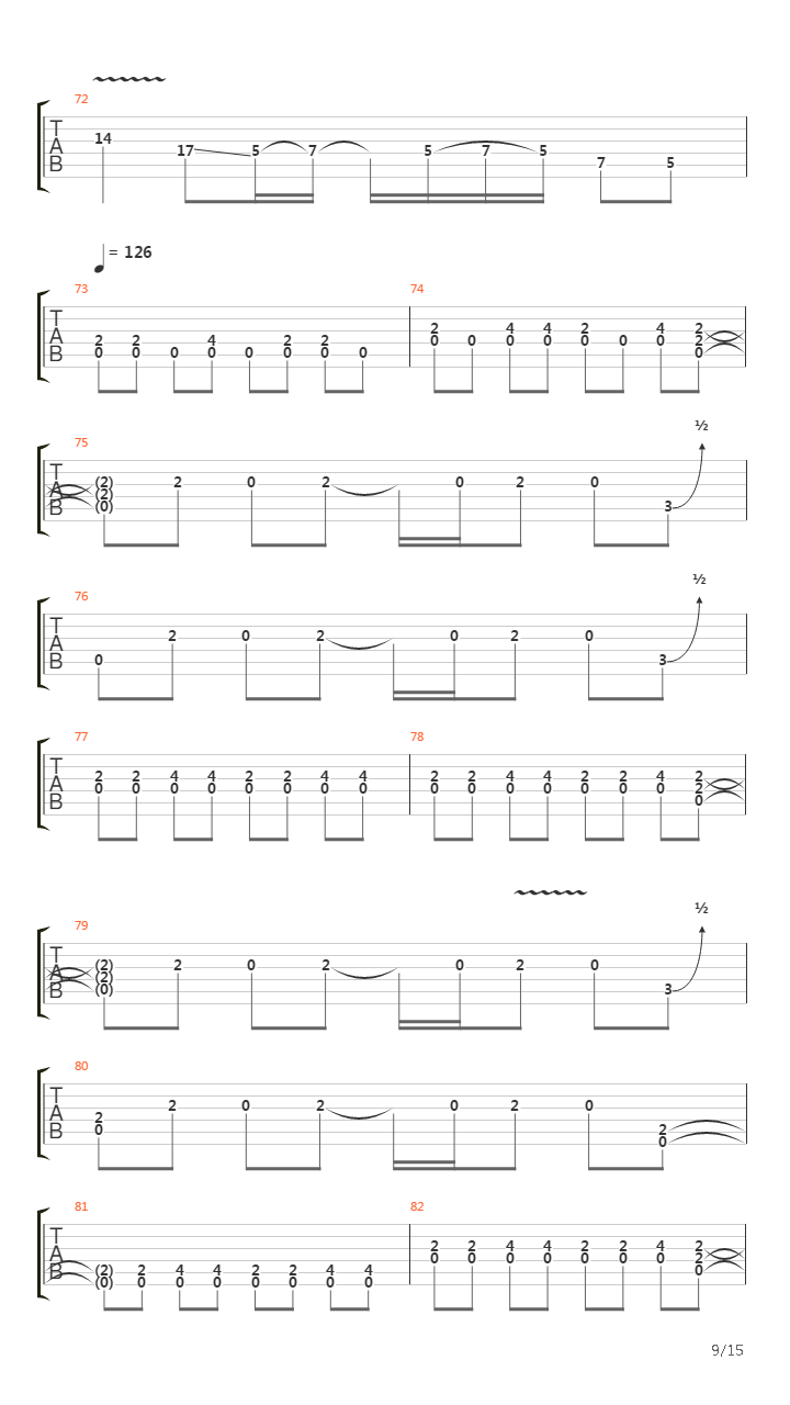 Crossroads吉他谱