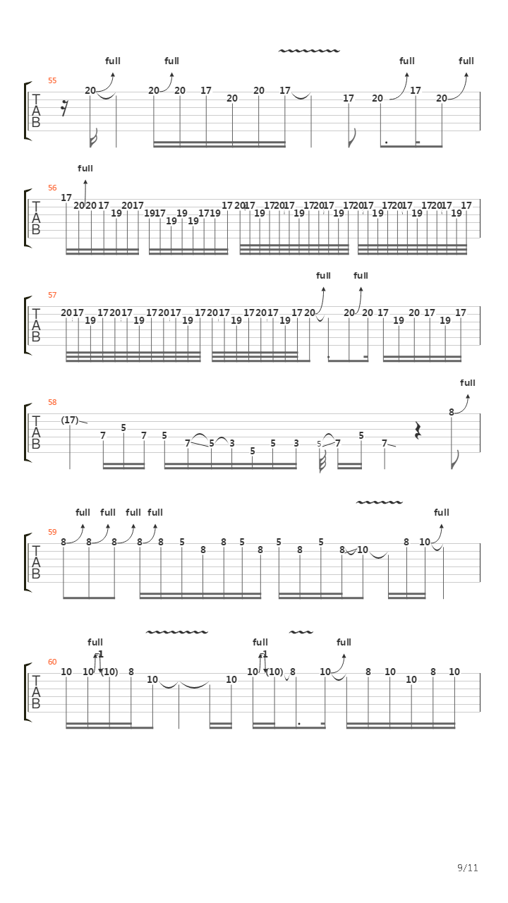 Five Long Years吉他谱