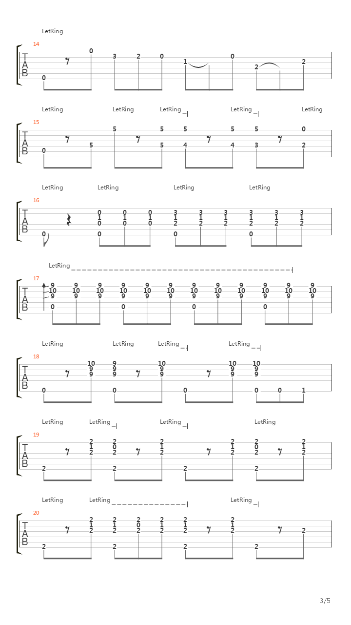 Key To The Highway吉他谱